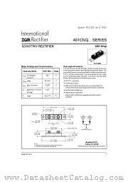 401CNQ045 datasheet pdf International Rectifier