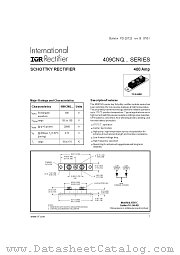 409CNQ135 datasheet pdf International Rectifier