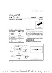 409DMQ135 datasheet pdf International Rectifier