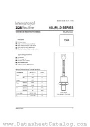 45L120D datasheet pdf International Rectifier