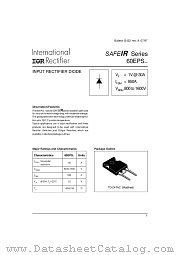 60EPS08 datasheet pdf International Rectifier