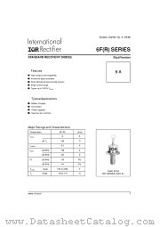6F20 datasheet pdf International Rectifier