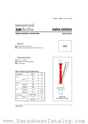 81RIA120 datasheet pdf International Rectifier