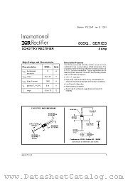 80SQ045 datasheet pdf International Rectifier