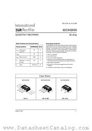 82CNQ030 datasheet pdf International Rectifier