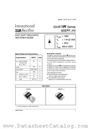 85EPF08 datasheet pdf International Rectifier
