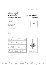 86HF80 datasheet pdf International Rectifier