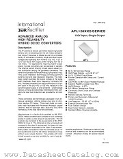 AFL12009S datasheet pdf International Rectifier