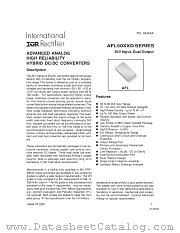 AFL5012D datasheet pdf International Rectifier