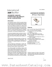 AHE2815S datasheet pdf International Rectifier