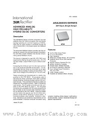 ASA2812S datasheet pdf International Rectifier