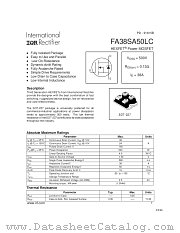 FA38SA50LC datasheet pdf International Rectifier