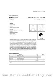 HFA06TB120S datasheet pdf International Rectifier