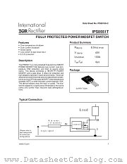 IPS0551T datasheet pdf International Rectifier