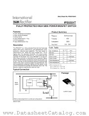 IPS5551T datasheet pdf International Rectifier