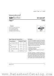 IR140CSPTR datasheet pdf International Rectifier