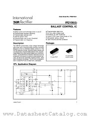IR2156S datasheet pdf International Rectifier