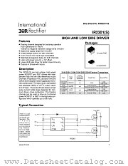 IR2301S datasheet pdf International Rectifier