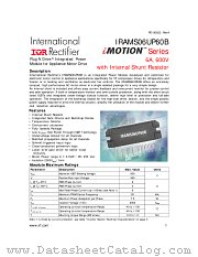 IRAMS06UP60B datasheet pdf International Rectifier