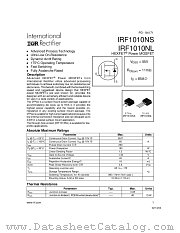 IRF1010NS datasheet pdf International Rectifier