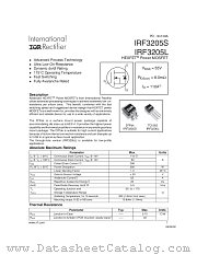 IRF3205STRR datasheet pdf International Rectifier