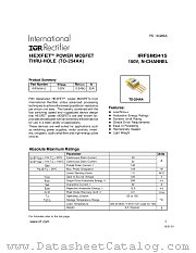 IRF5M3415 datasheet pdf International Rectifier