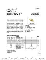 IRF5M4905 datasheet pdf International Rectifier