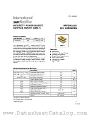 IRF5N3205 datasheet pdf International Rectifier