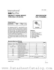 IRF5Y6215CM datasheet pdf International Rectifier
