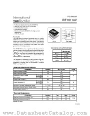 IRF7811AVTR datasheet pdf International Rectifier