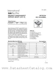 IRF7E3704 datasheet pdf International Rectifier