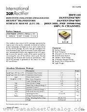 JANTXV2N6782U datasheet pdf International Rectifier