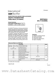 IRFF9024 datasheet pdf International Rectifier