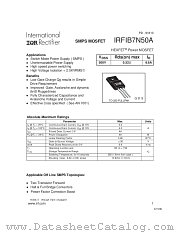 IRFIB7N50A datasheet pdf International Rectifier