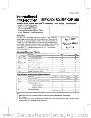 IRFK2D150 datasheet pdf International Rectifier