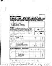 IRFK2F350 datasheet pdf International Rectifier