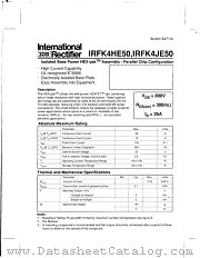 IRFK4J250 datasheet pdf International Rectifier