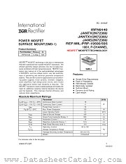 JANTX2N7236U datasheet pdf International Rectifier