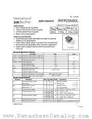 IRFP23N50L datasheet pdf International Rectifier