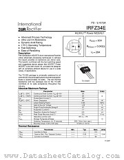 IRFZ34EPBF datasheet pdf International Rectifier