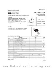 IRG4BC10KPBF datasheet pdf International Rectifier