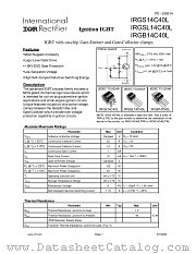 IRGB14C40L datasheet pdf International Rectifier