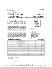 IRH93150 datasheet pdf International Rectifier