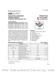 IRHE58Z30 datasheet pdf International Rectifier