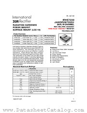 JANSG2N7262U datasheet pdf International Rectifier