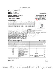 JANSH2N7493T2 datasheet pdf International Rectifier