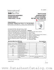 IRHF57230SE datasheet pdf International Rectifier