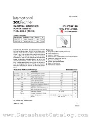 IRHF597110 datasheet pdf International Rectifier