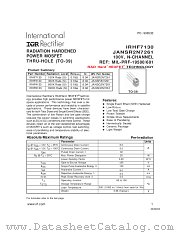JANSH2N7261 datasheet pdf International Rectifier