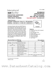 IRHM9250 datasheet pdf International Rectifier
